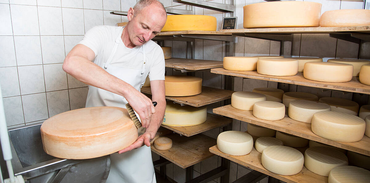 Slow Food Travel Kaeseherstellung mit Familie Zankl  
